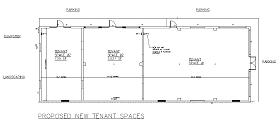 NJ Commercial/Retail Design Services - Tenant Plan