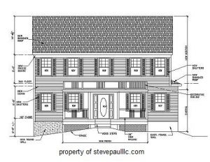 Drafting Design Services NJ - Haddonfield, New Jersey new remodeling proposed addition